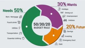 How the 50/30/20 rule helps manage monthly income