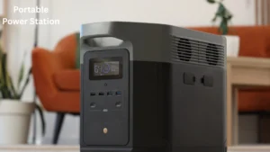 Portable power station with solar charging support providing backup power for travel and emergencies in 2026.