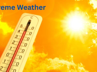 Extreme Weather 2026 showing record-breaking heatwaves, severe storms, wildfires, flooding, and climate change impacts across the United States and Europe.
