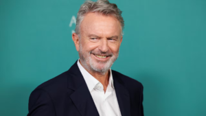 Sam Neill as Dr. Alan Grant in Jurassic Park during his iconic Hollywood career