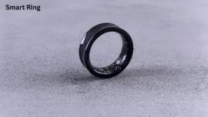 Smart ring tracking sleep, heart rate, and wellness using AI technology in 2026.