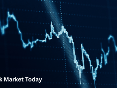 Stock Market Today showing Dow Jones, S&P 500, and Nasdaq market performance on July 8, 2026