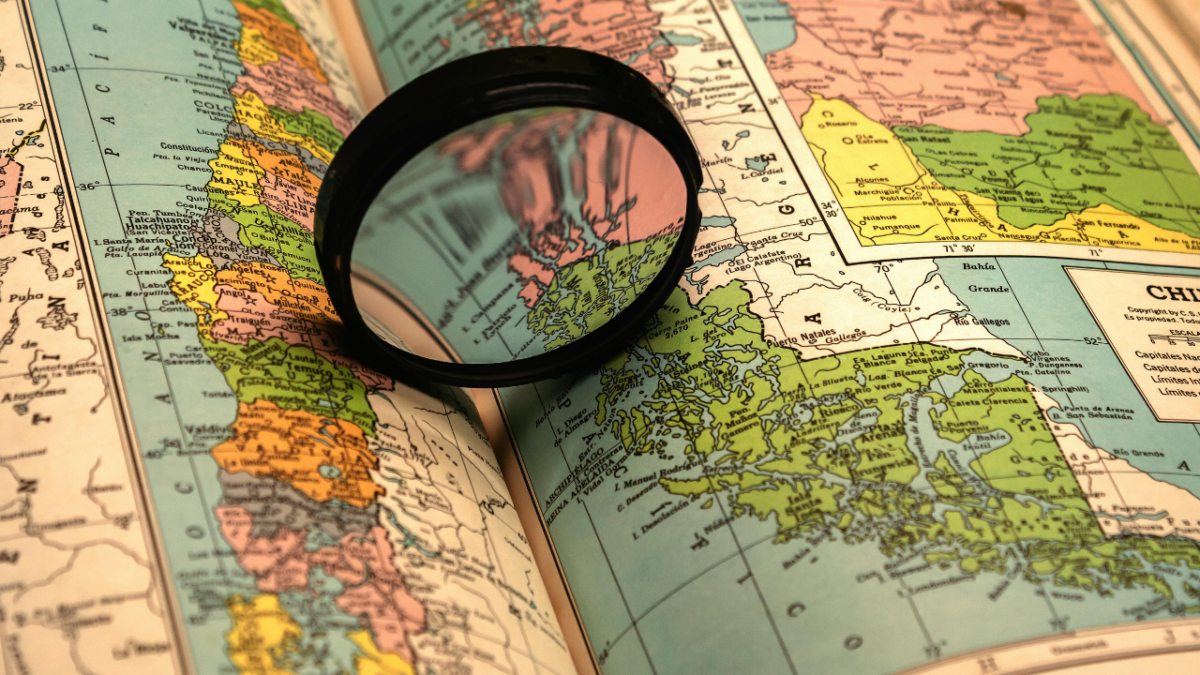 What Is an Atlas? showing a collection of world maps