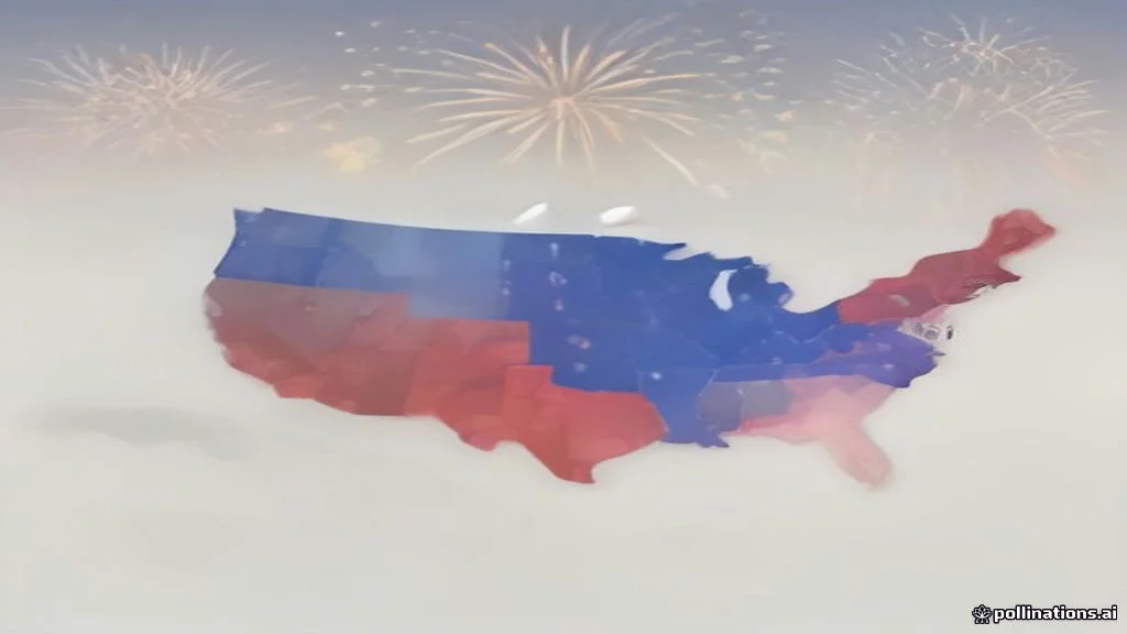 Map of U.S. highlighting major 2026 Fourth of July fireworks sites.