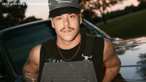 Zach John King shares emotional statement after canceling upcoming tour dates
