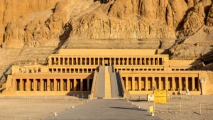 Egyptian Archaeology discovery showing well-preserved hieroglyphics on a temple wall