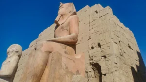 Egyptian Archaeology excavation revealing ancient Egyptian mummies and coffins