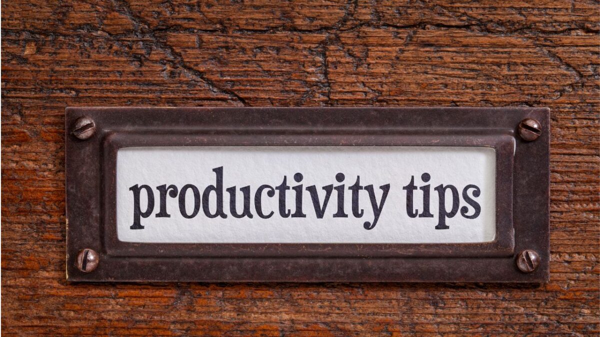 Productivity tips for working smarter without burnout