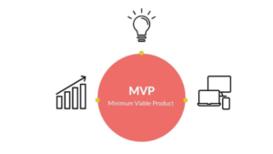 Startup founder developing a minimum viable product