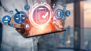 Automated RegTech dashboard tracking big tech regulation compliance trends in real time
