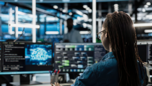 Strategic governance and risk management model powered by next-generation cybersecurity technologies.