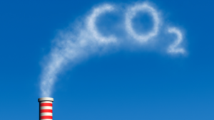 Cargo ship carrying industrial goods subject to eu carbon tax policies
