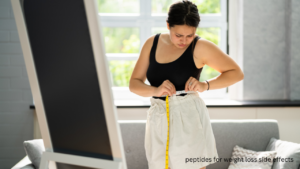 A doctor reviewing patient safety guidelines and peptides for weight loss side effects.