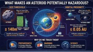 Asteroids and Planetary Defense β telescope observing a potentially hazardous asteroid