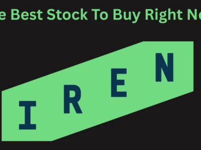 Financial growth chart analyzing IREN stock buy or sell trends for investors