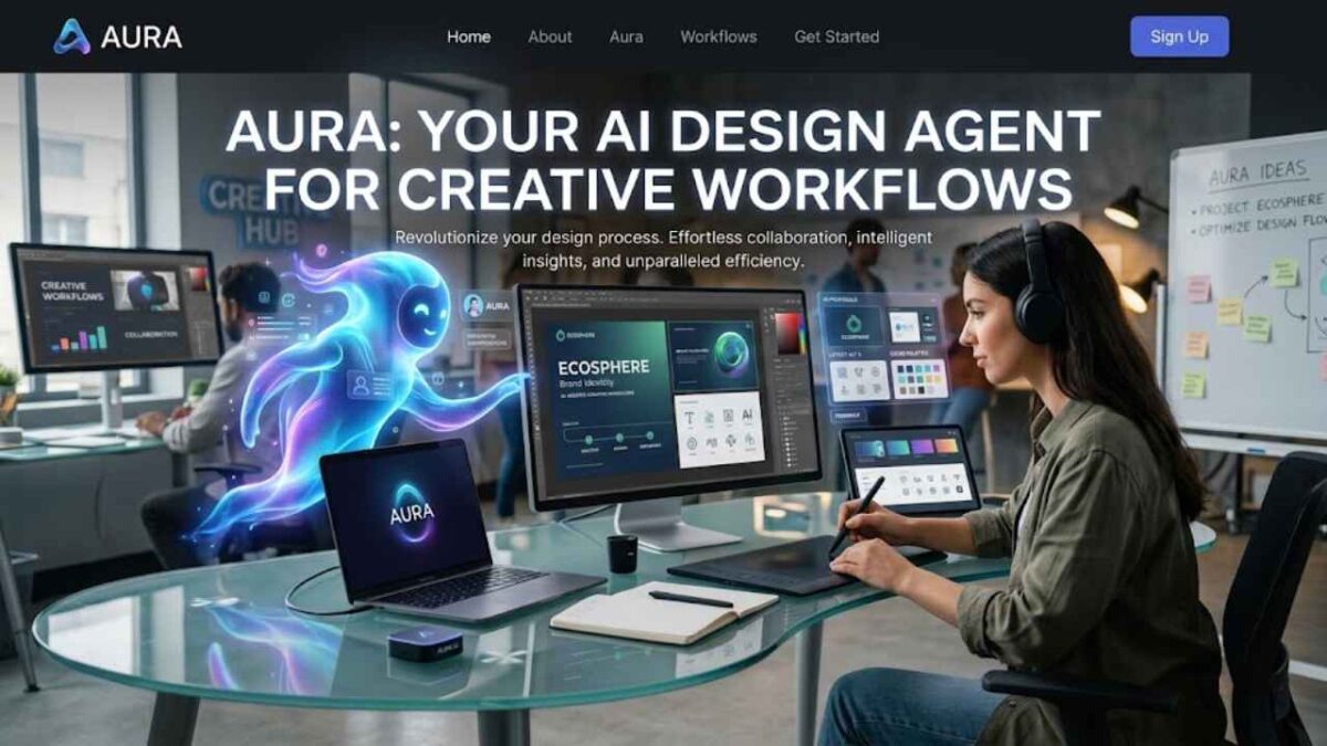 What Is an AI Design Agent for Creative Workflows showing AI-powered creative design and workflow automation