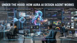 What Is an AI Design Agent for Creative Workflows? showing AI-powered creative design and workflow automation