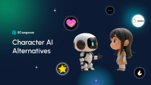 Infographic breakdown answering why does character.ai require camera scan for biometric age estimation and account security.